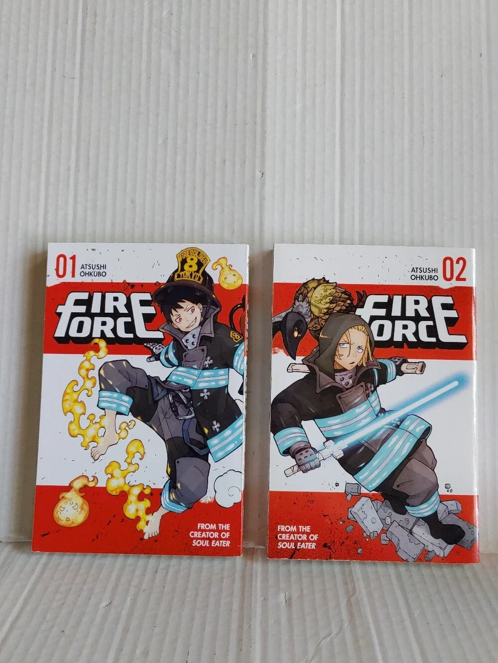 Fire Force Volumes 1 & 2 English Manga Book By Atsushi Ohkubo